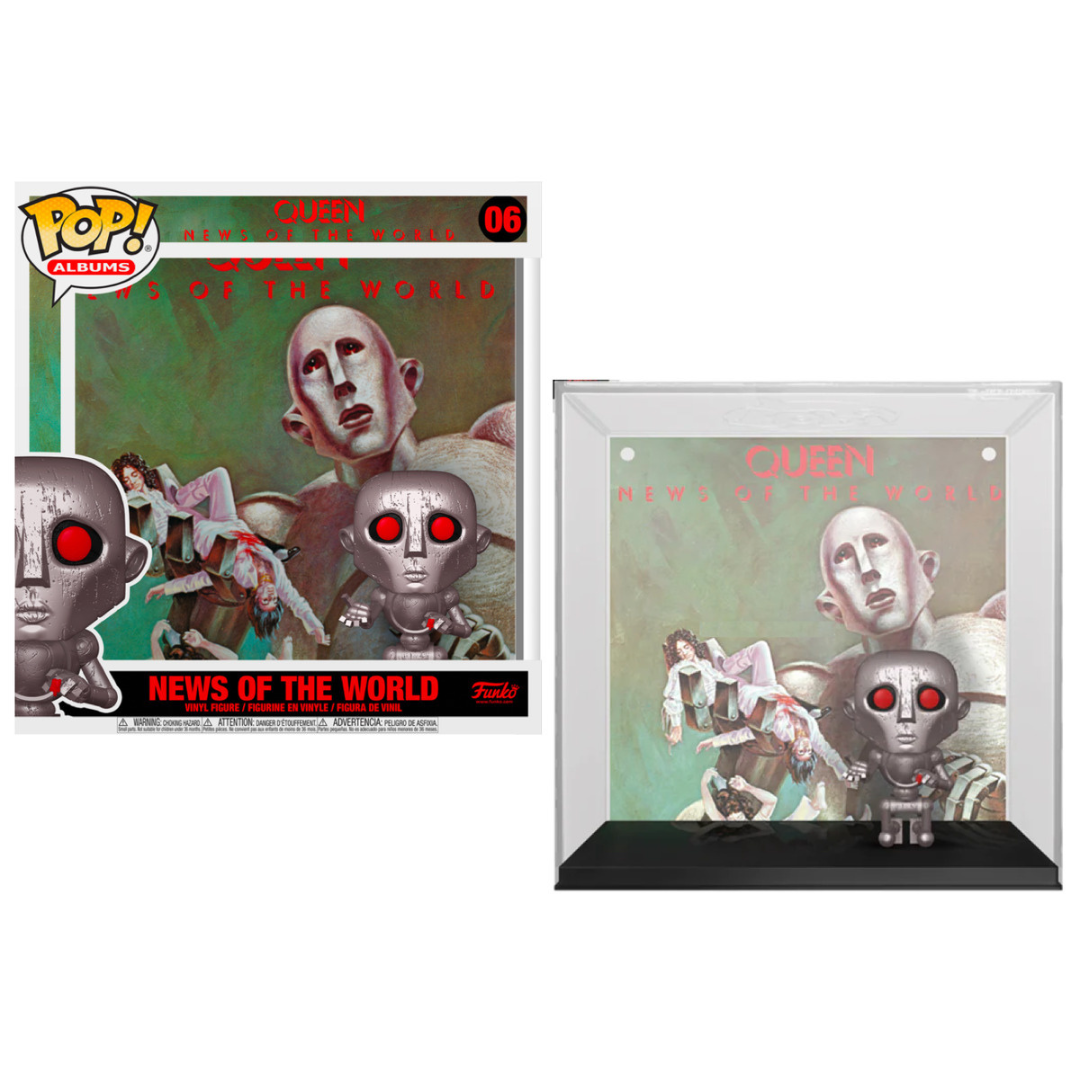 Funko Pop Music Album Queen News of the World 06