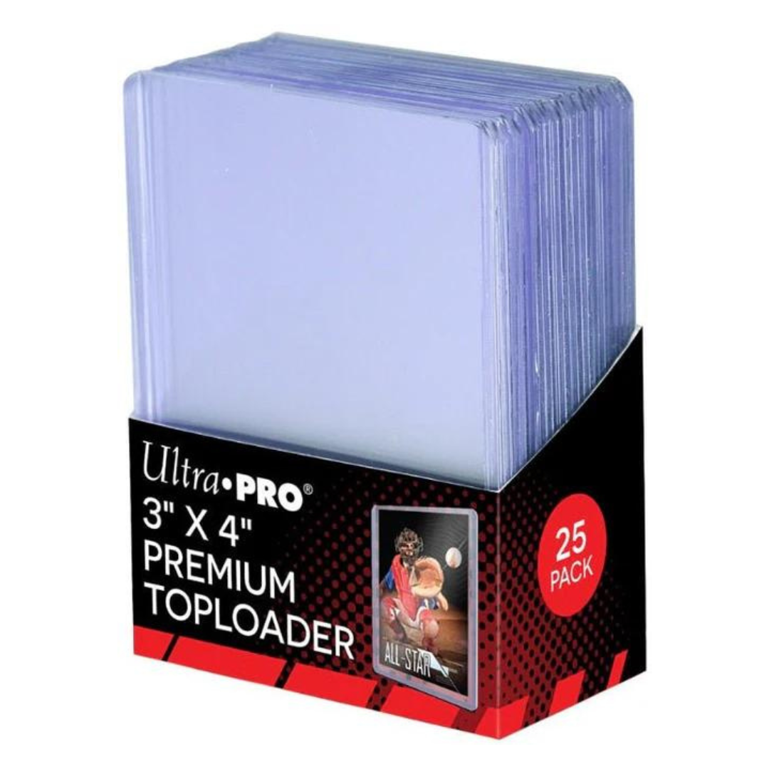 Ultra Pro Toploader Top Loader 3X4 (35pt) Premium 25CT