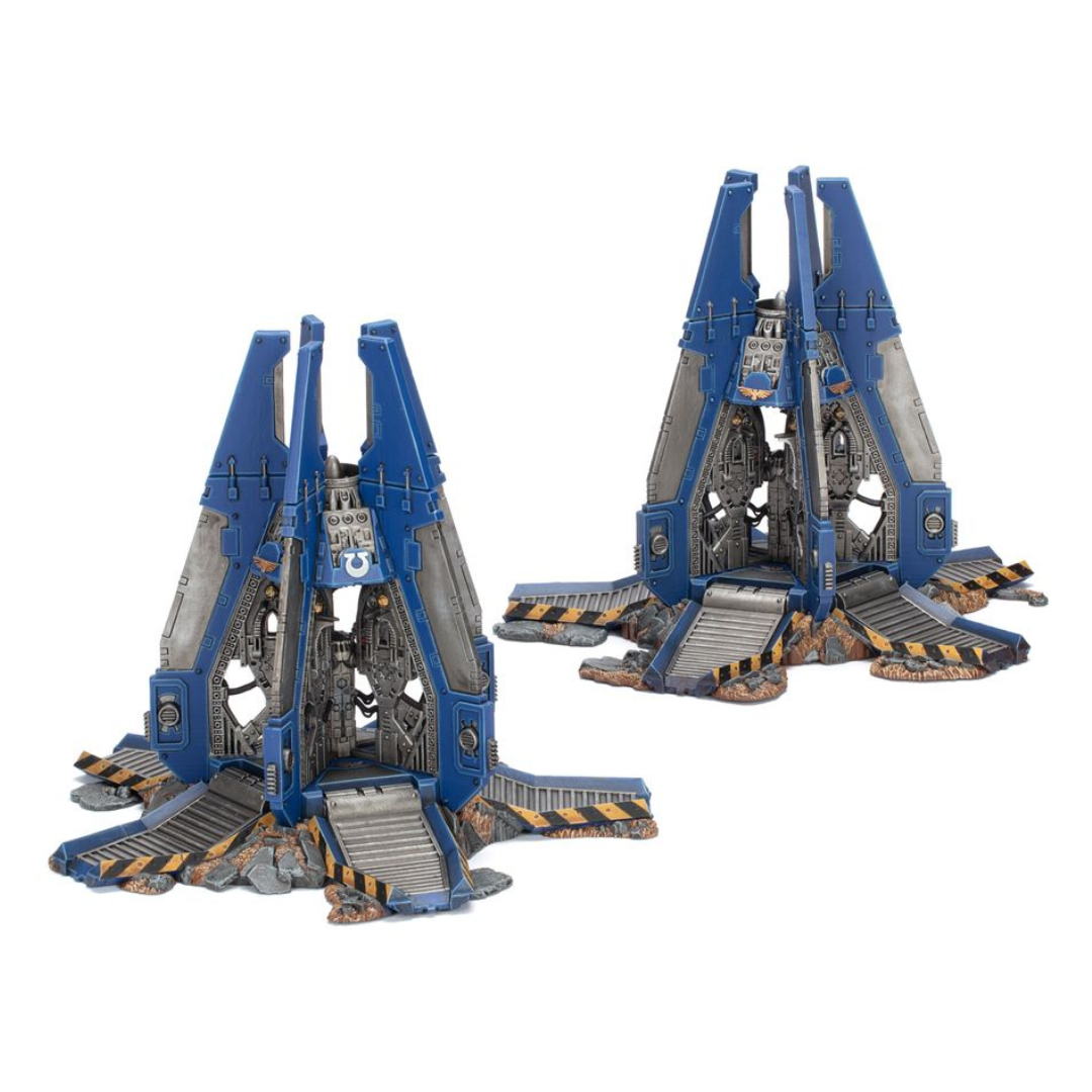 Games Workshop Warhammer 40K Space Marines Drop Pods
