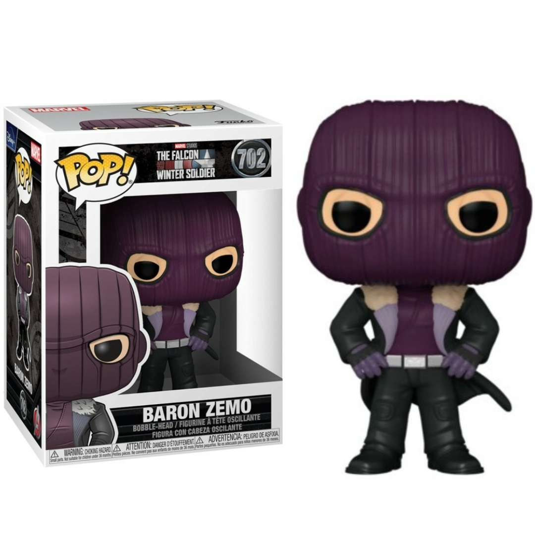 Funko Pop Marvel The Falcon and the Winter Soldier Baron Zemo 702