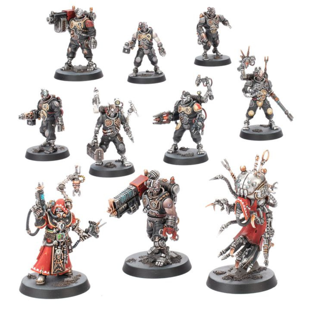 GAMES WORKSHOP WARHAMMER 40K KILL TEAM BATTLECLADE ADEPTUS MECHANICUS EXPEDITION ASSETS