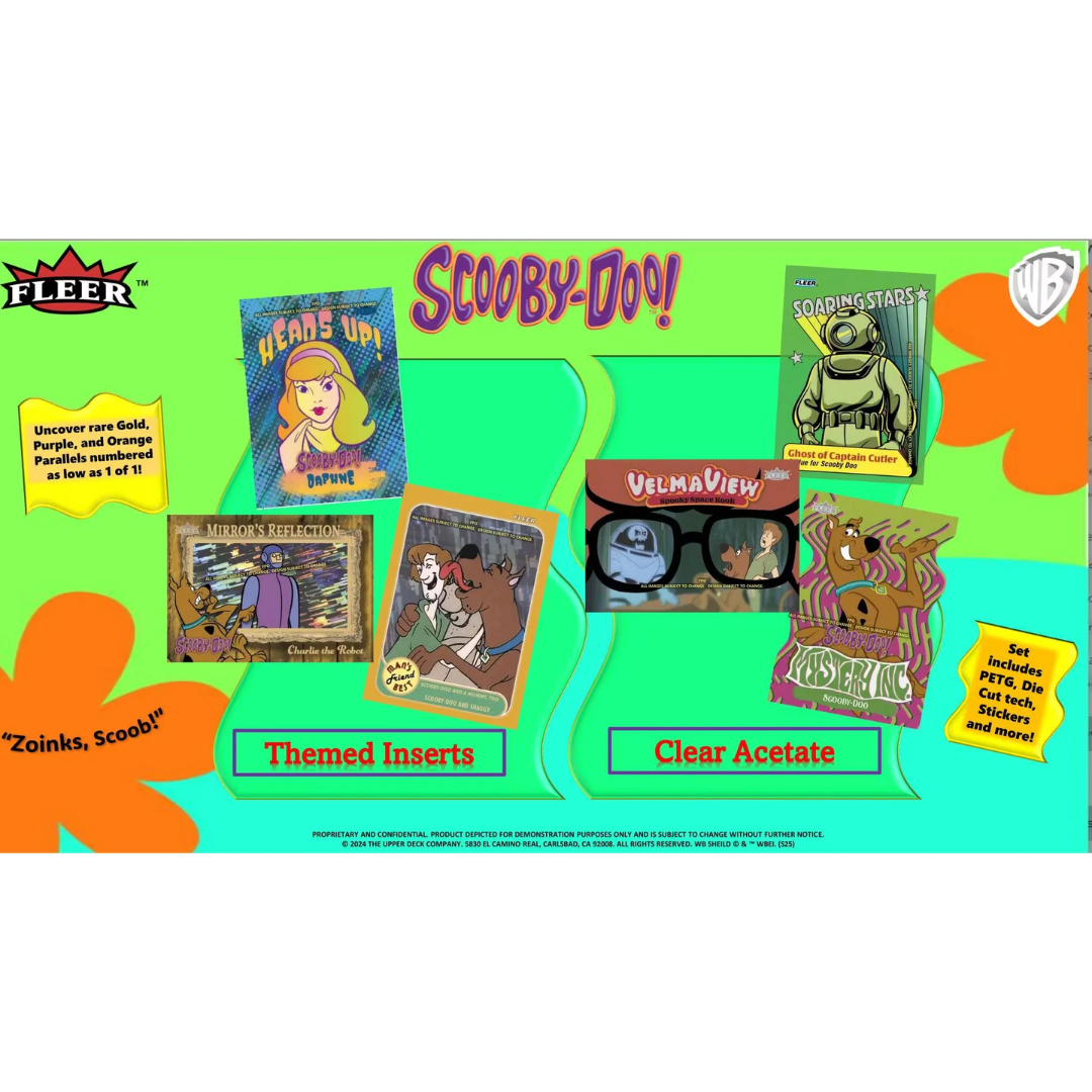 UPPDER DECK UD FLEER SCOOBY-DOO TRADING CARDS BOOSTER BOX