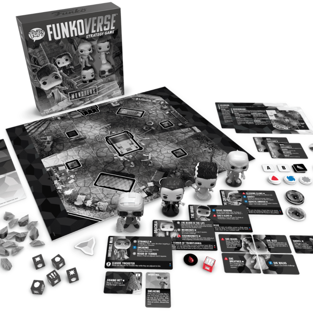 Funko Funkoverse Strategy Game Universal Monsters