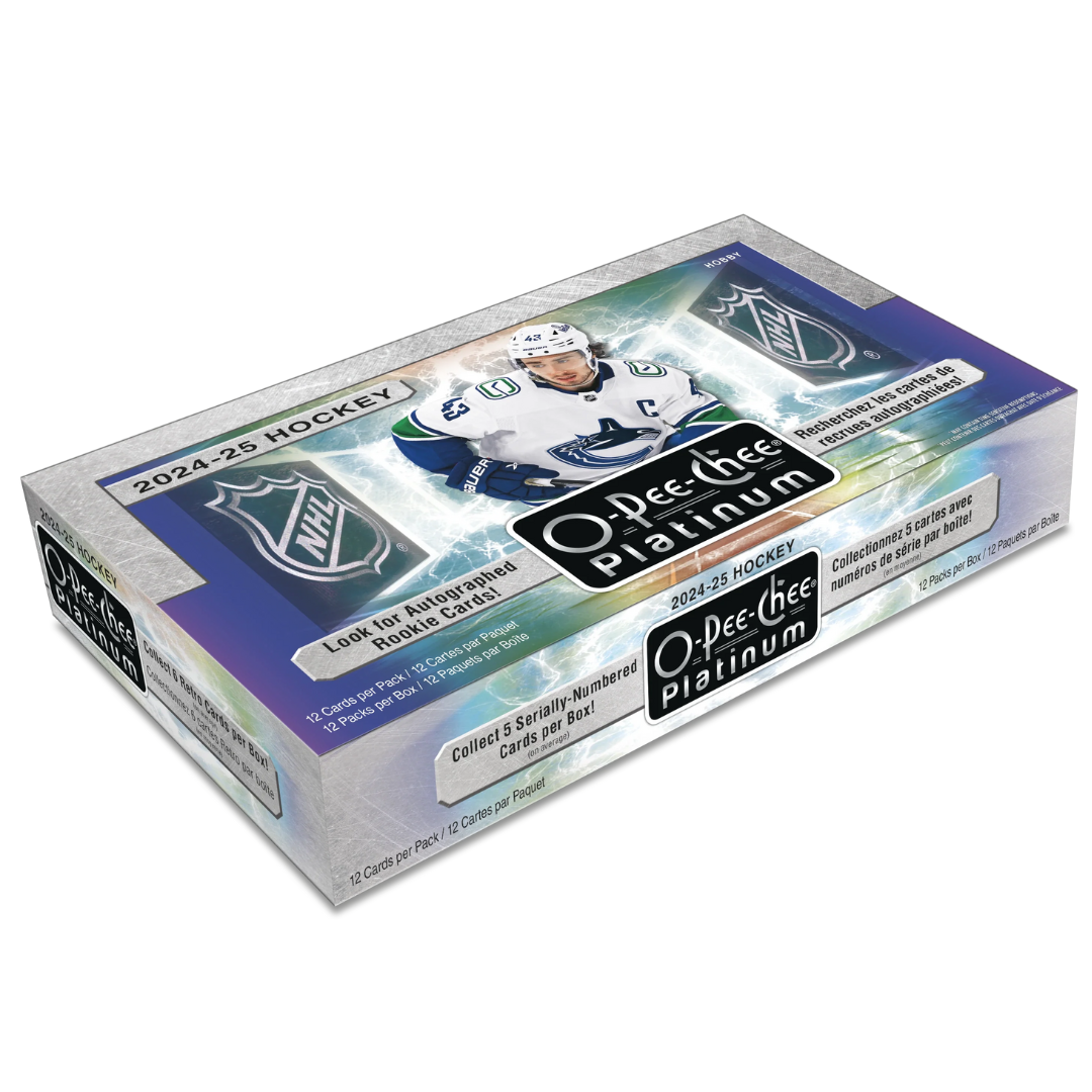 UPPER DECK UD O-PEE-CHEE PLATINUM HOCKEY 24/25 HOBBY BOX