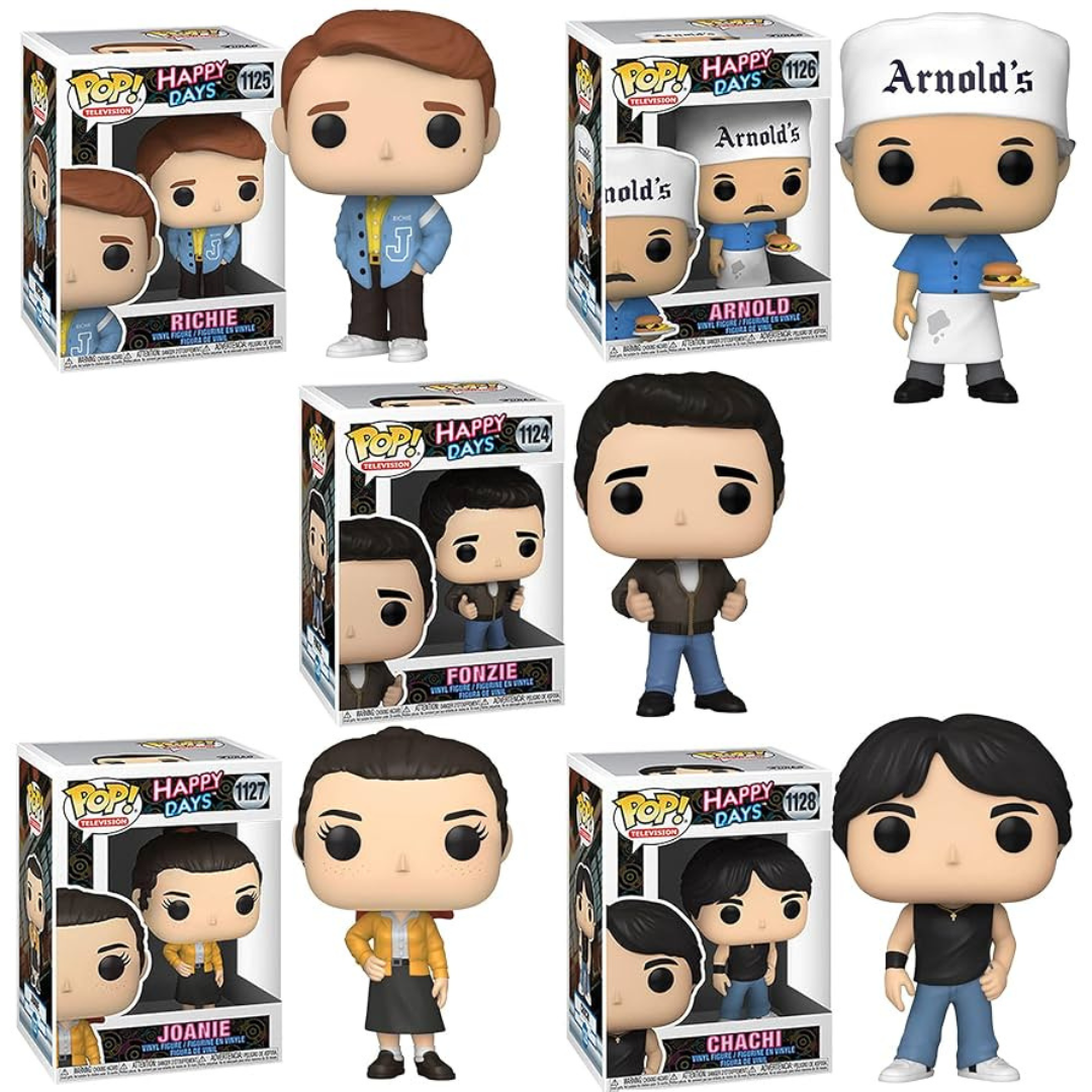 Funko Pop TV Show Happy Days SET of 5