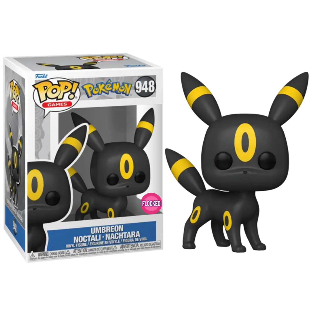 Funko Pop Pokemon Umbreon 948 Flocked
