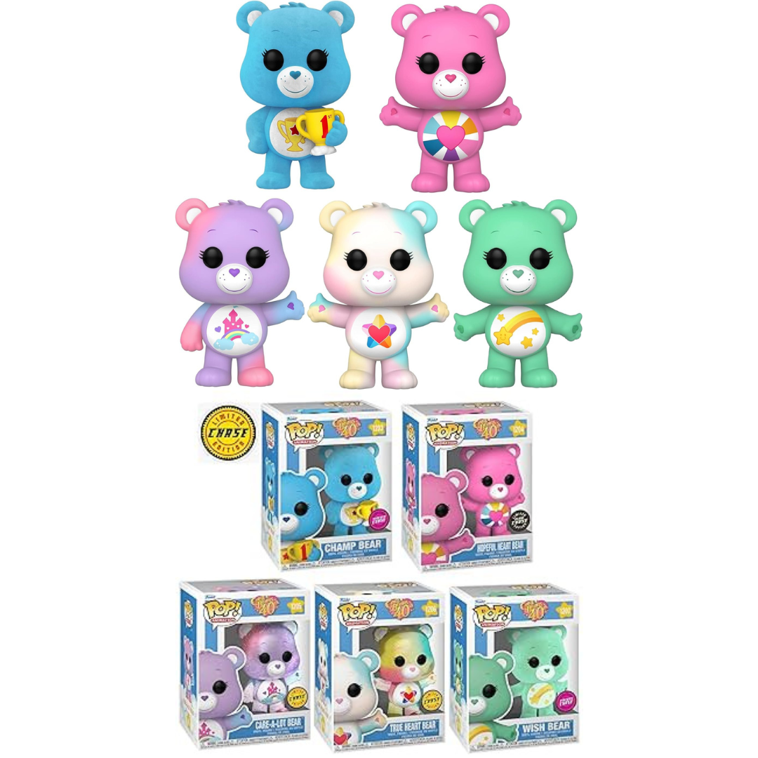 Funko Pop Animation Care Bears SET of 5 CHASE SET
