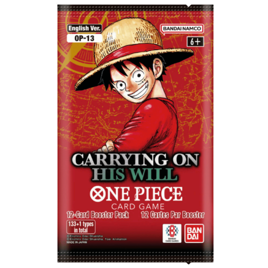 One Piece TCG: Carrying on his Will - Booster Box OP-13 - 1 PACK