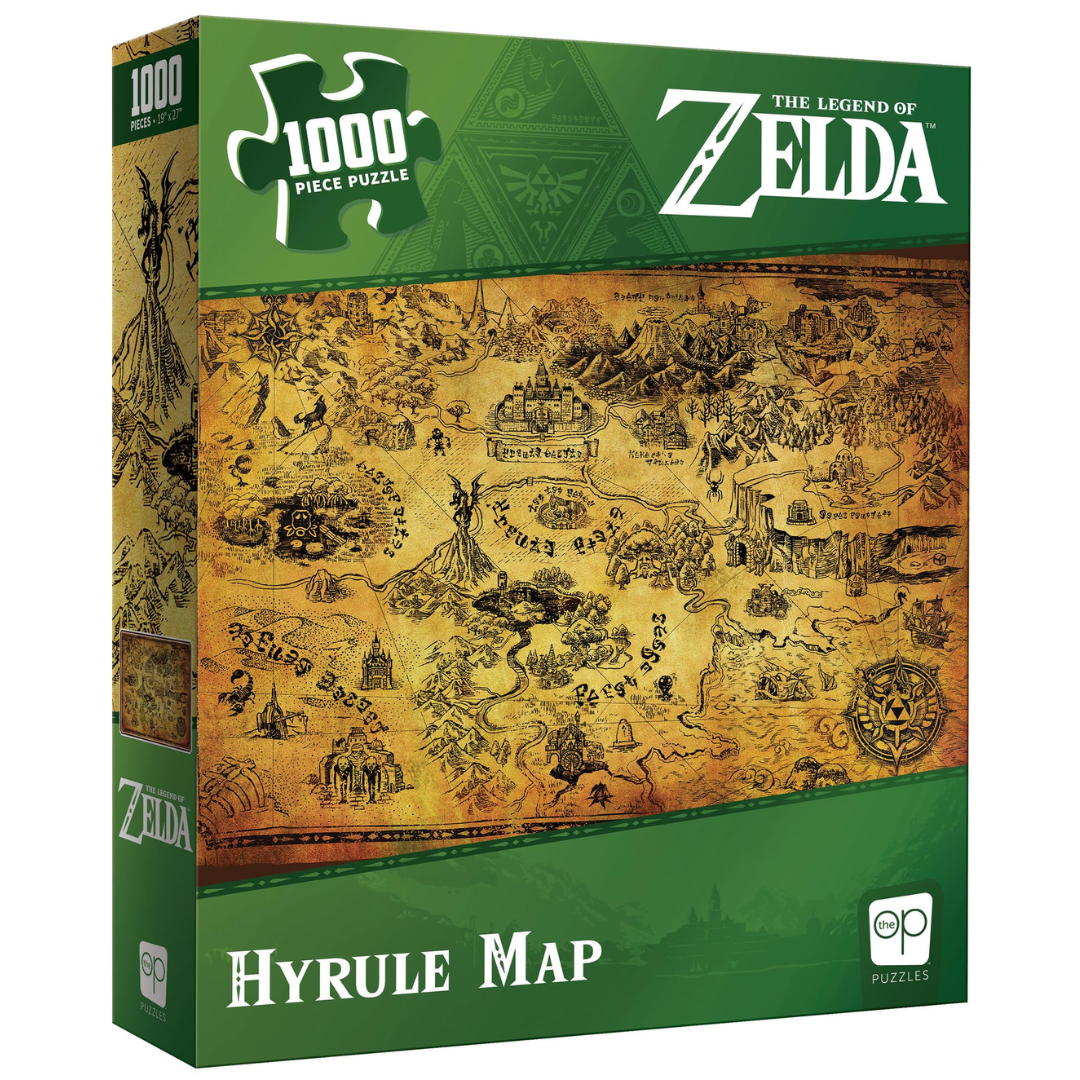 PUZZLE 1000pc ZELDA HYRULE MAP