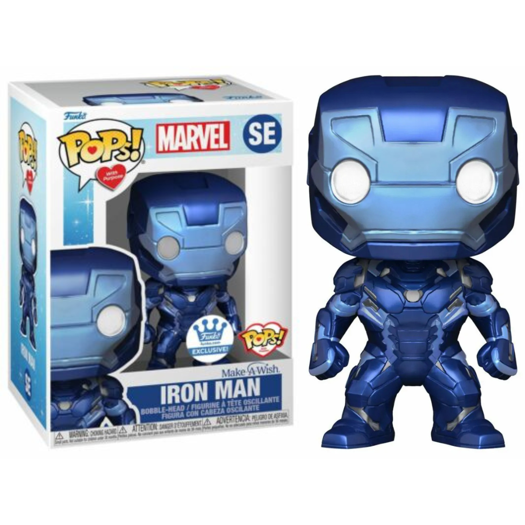 Funko Pop Marvel Iron Man SE Make-A-Wish