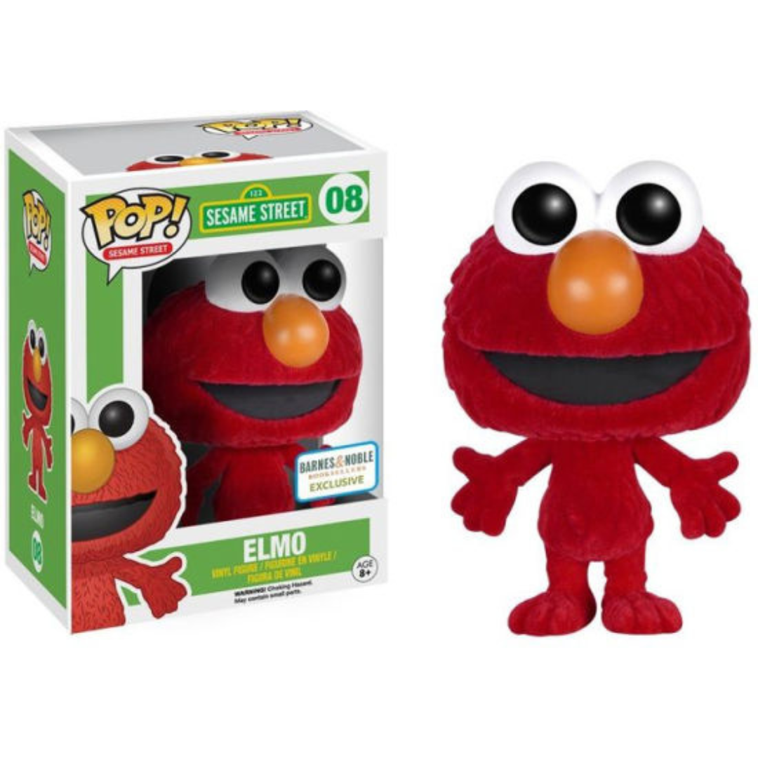 Funko Pop Sesame Street Elmo 08 Barnes & Noble Exclusive