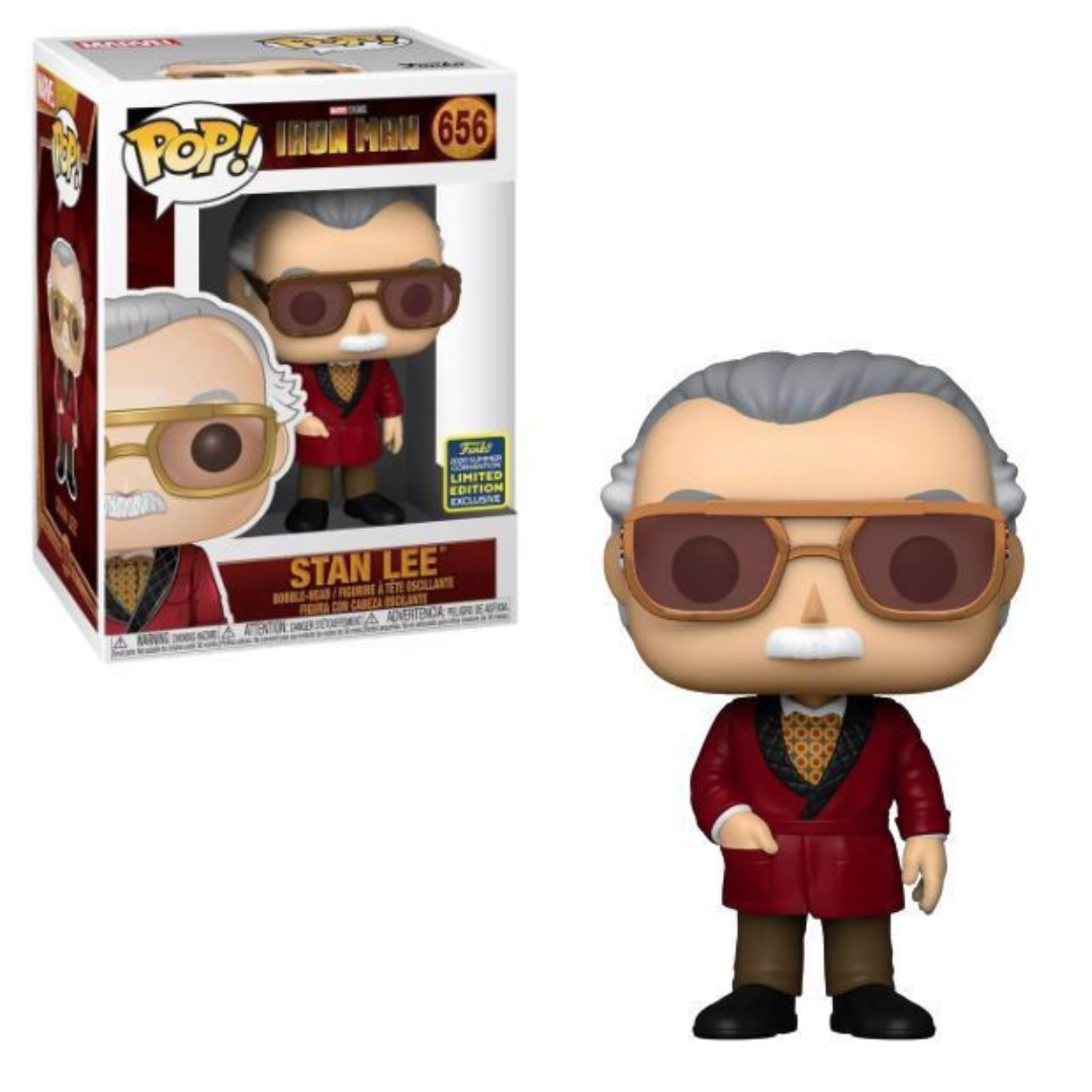 Funko Pop Marvel Iron Man Stan Lee 656 2020 Summer Convention