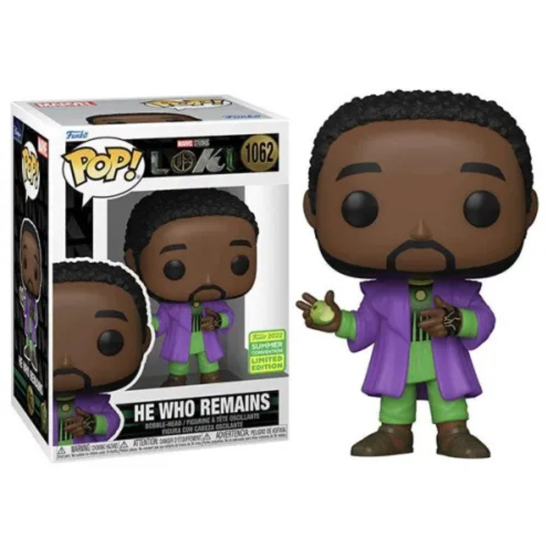 Funko Pop Marvel Loki He Who Remains 1062 2022 Summer Convention Limited Edition