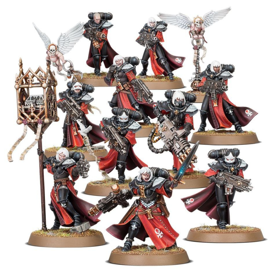 GAMES WORKSHOP WARHAMMER 40K ADEPTA SORORITAS: SISTERS NOVITIATE SQUAD