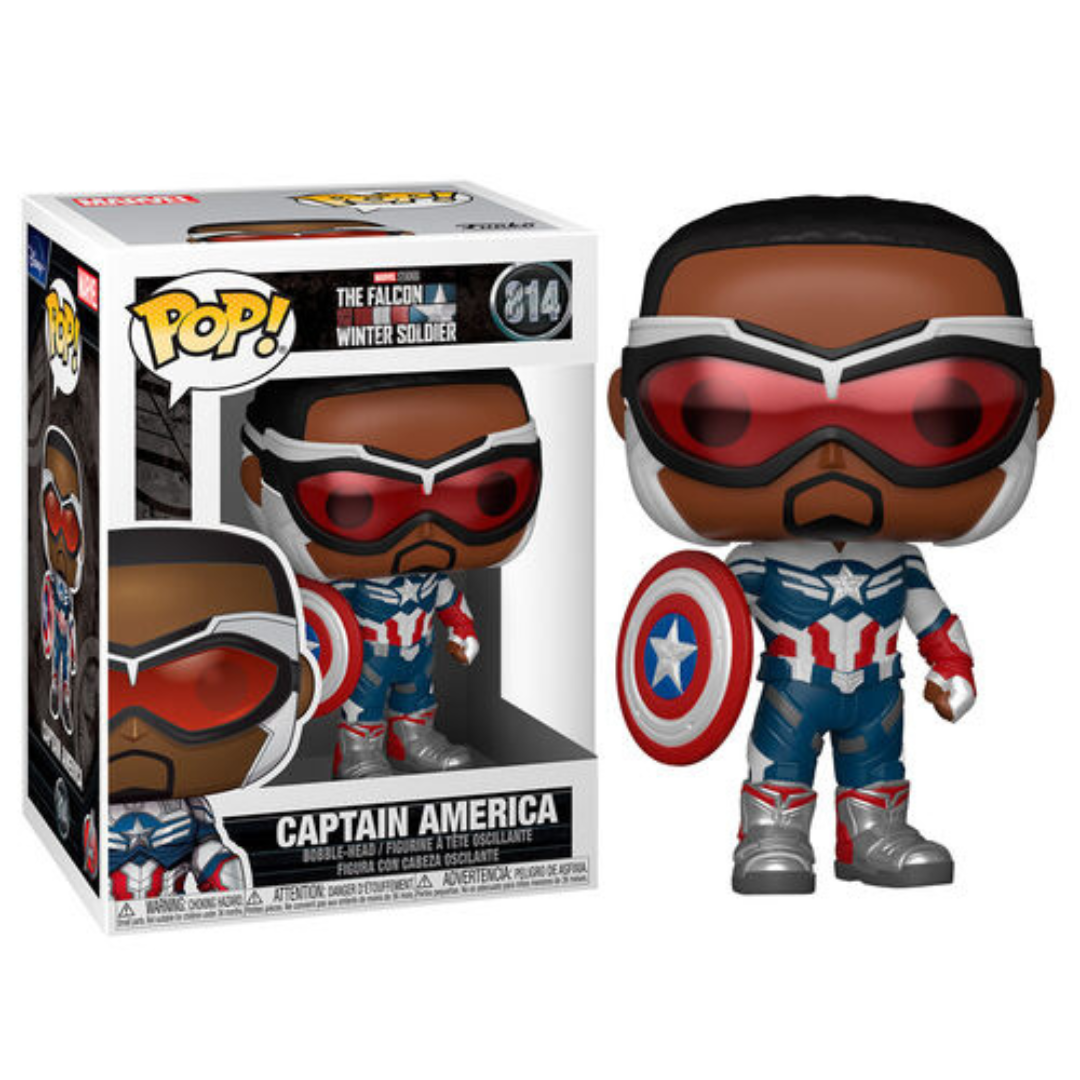 Funko Pop Marvel The Falcon and the Winter Soldier Captain America 814