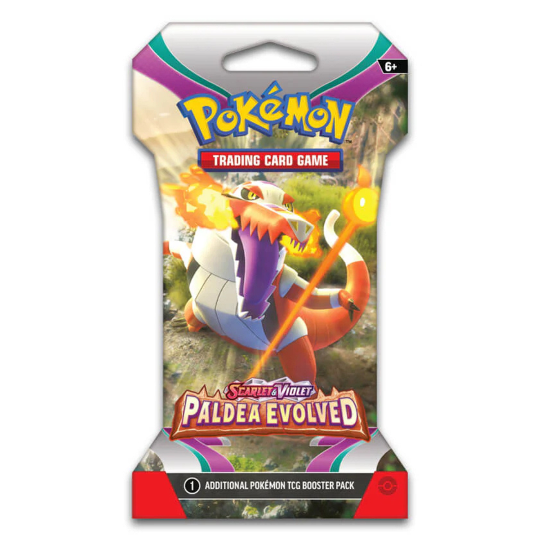 Pokemon - Scarlet and Violet - Paldea Evolved - 1 Sleeved Booster Pack