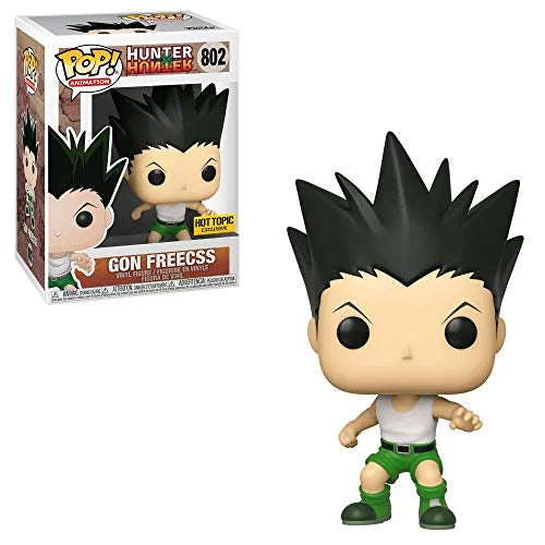 Funko Pop Anime Hunter X Hunter Gon Freecss 802 Hot Topic Exclusive
