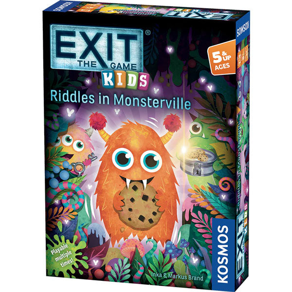 Board Game Exit the Game: Riddles in Monsterville Kids