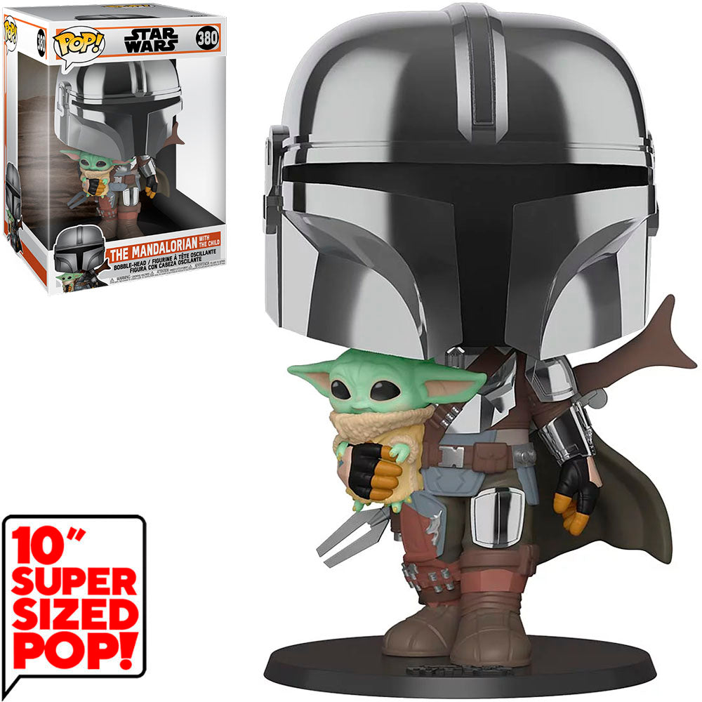 Funko Pop Star Wars The Mandalorian with the Child 380