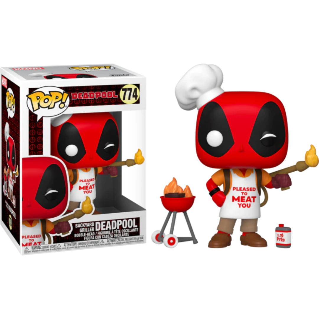 Funko Pop Marvel Deadpool (Backyard Griller) 774