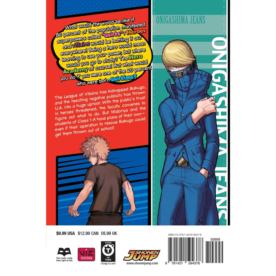 Manga My Hero Academia MHA Vol. 10