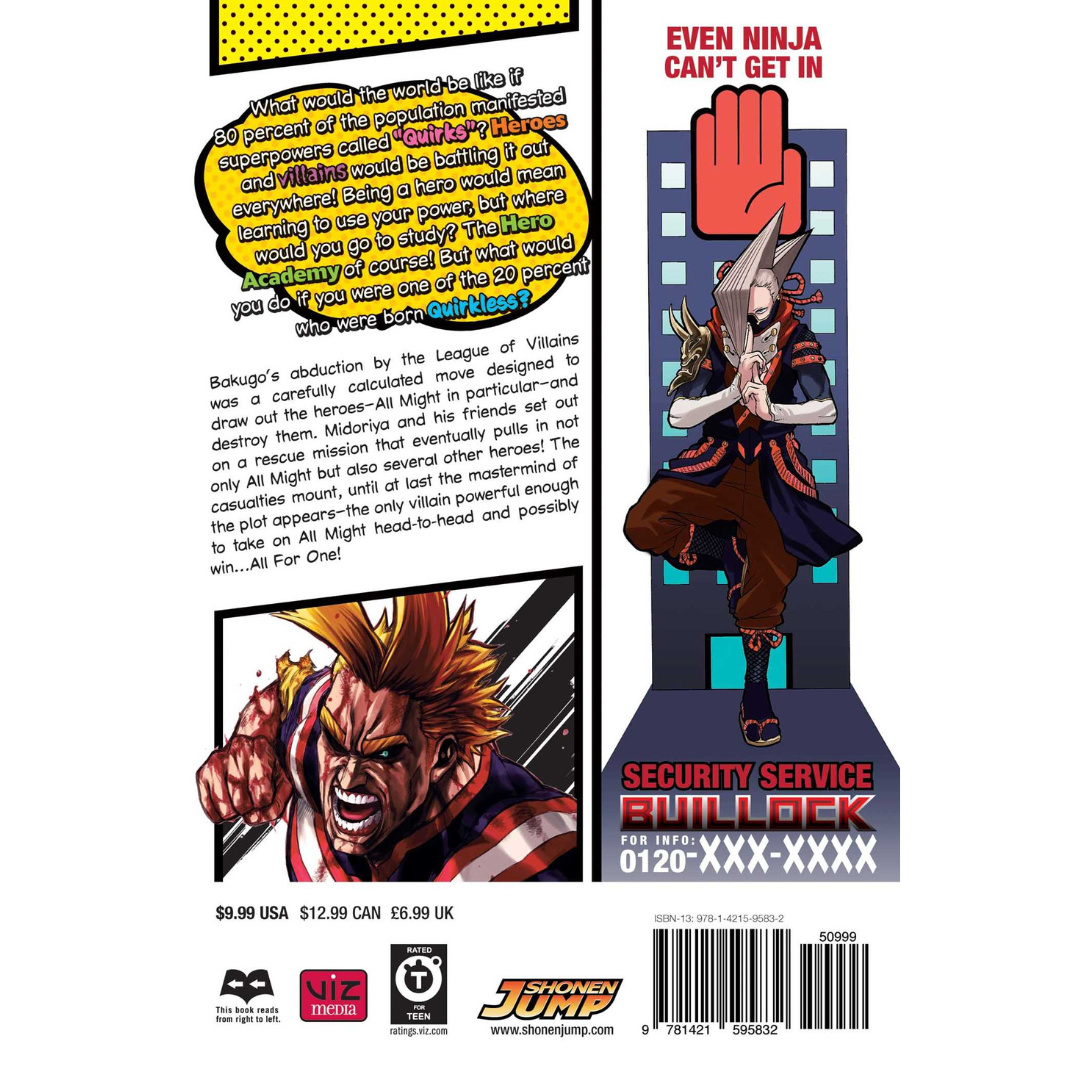 Manga My Hero Academia MHA Vol. 11