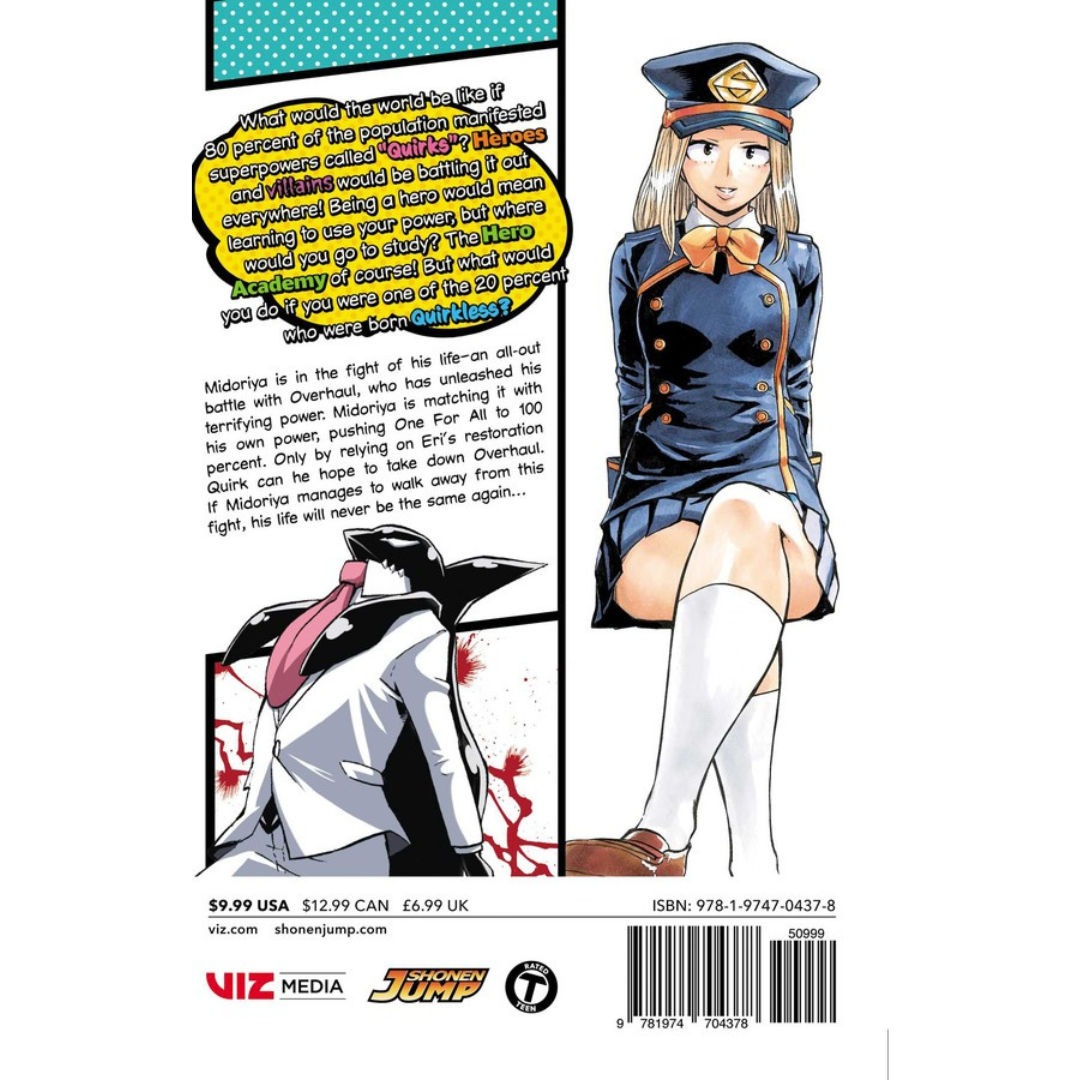 Manga My Hero Academia MHA Vol. 18