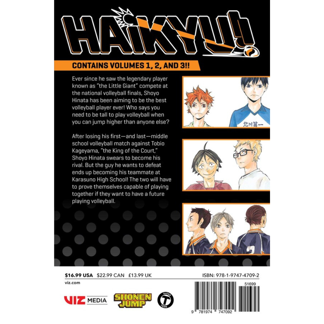 Manga Haikyu!! (3-in-1 Edition) Vol. 1