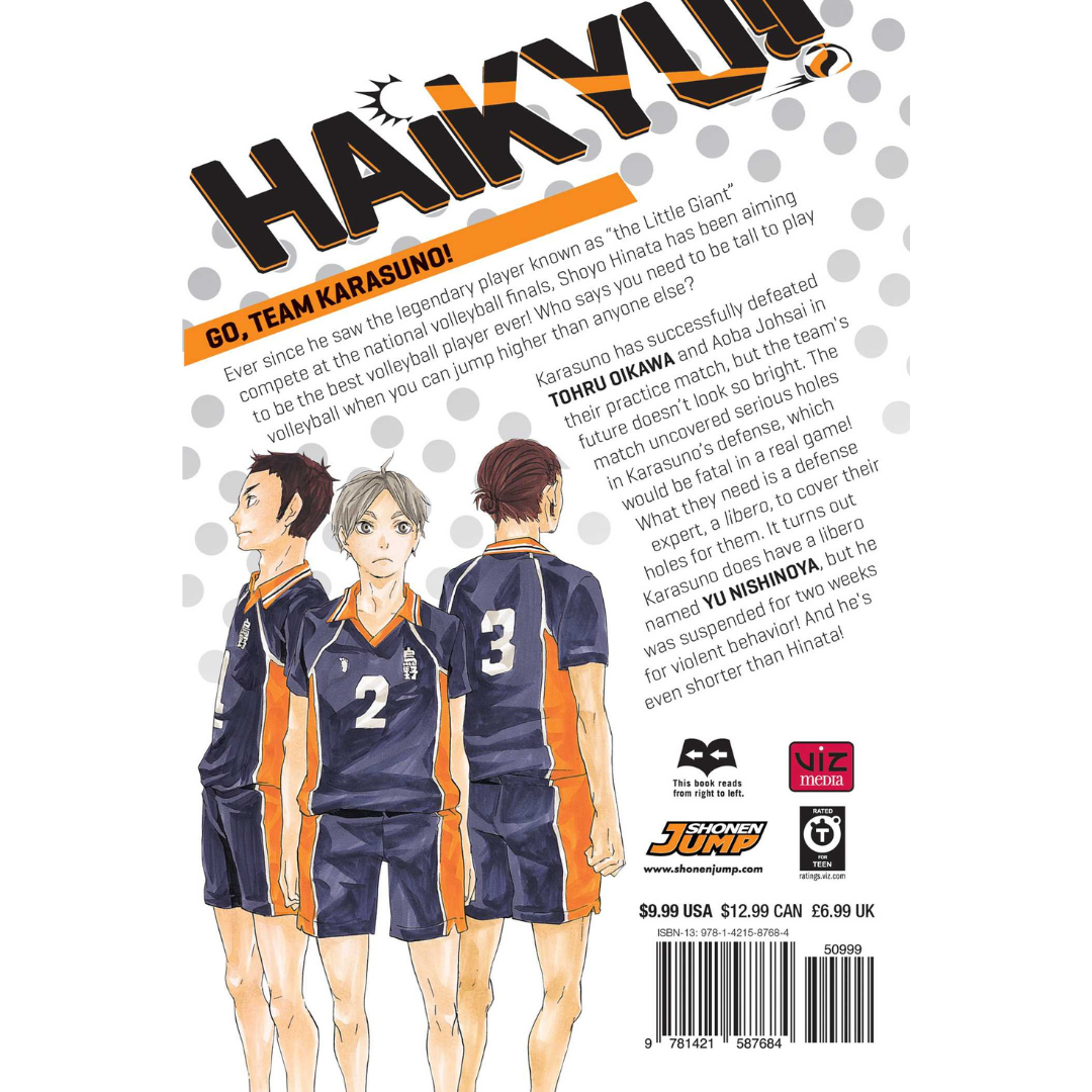 Manga Haikyu!! Vol. 3