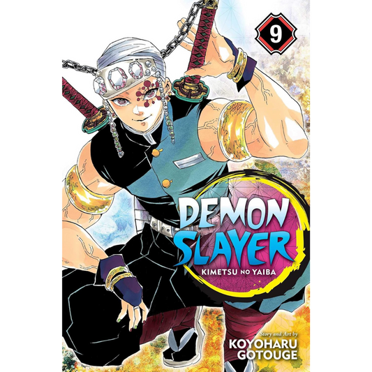 Manga Demon Slayer: Kimetsu no Yaiba, Vol. 9