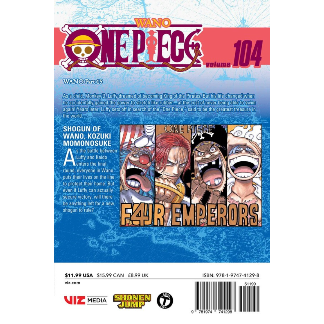 Manga One Piece Vol. 104