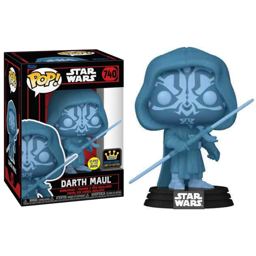 Funko Pop Star Wars Darth Maul 740 Specialty Series Exclusive GITD