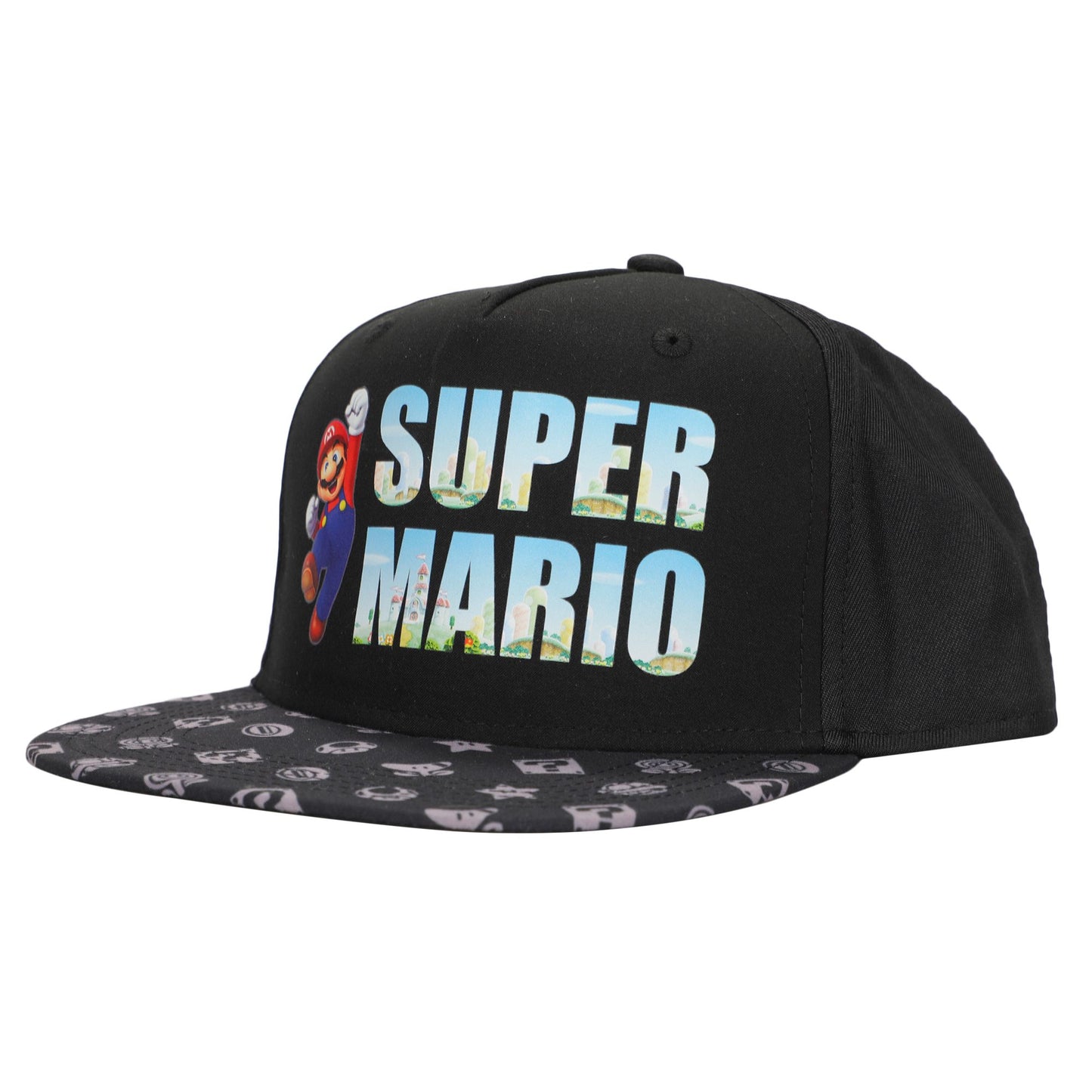 Super Mario Bros. Fist Up Kids Snapback Hat