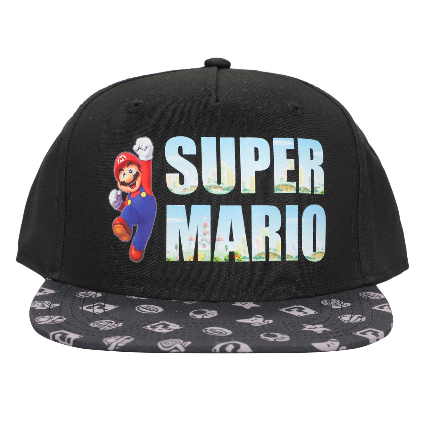 Super Mario Bros. Fist Up Kids Snapback Hat