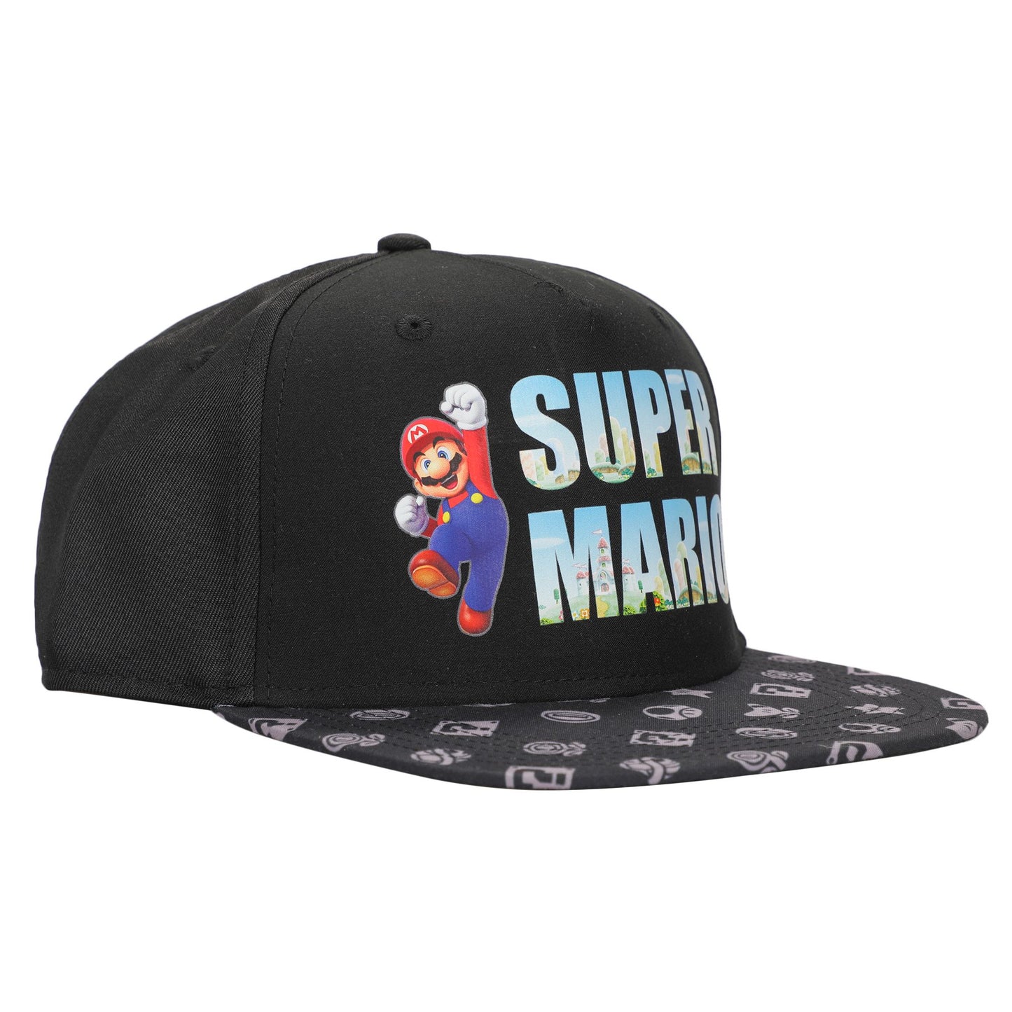 Super Mario Bros. Fist Up Kids Snapback Hat