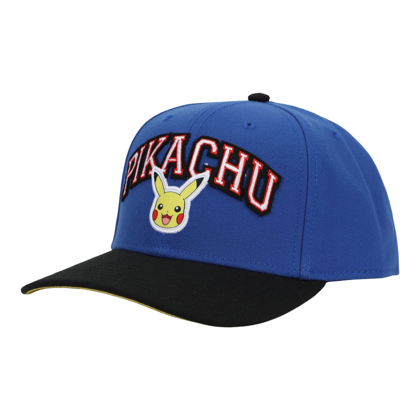 Pokémon Pikachu 025 Black Brim Snapback Hat