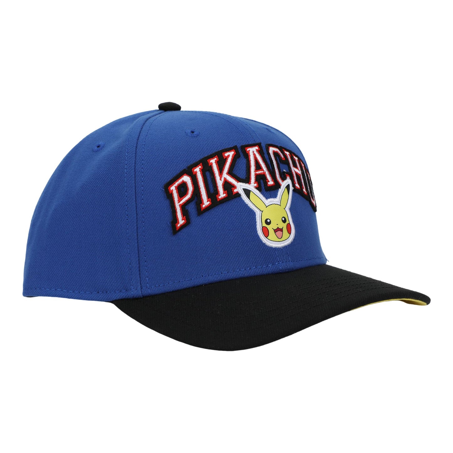 Pokémon Pikachu 025 Black Brim Snapback Hat