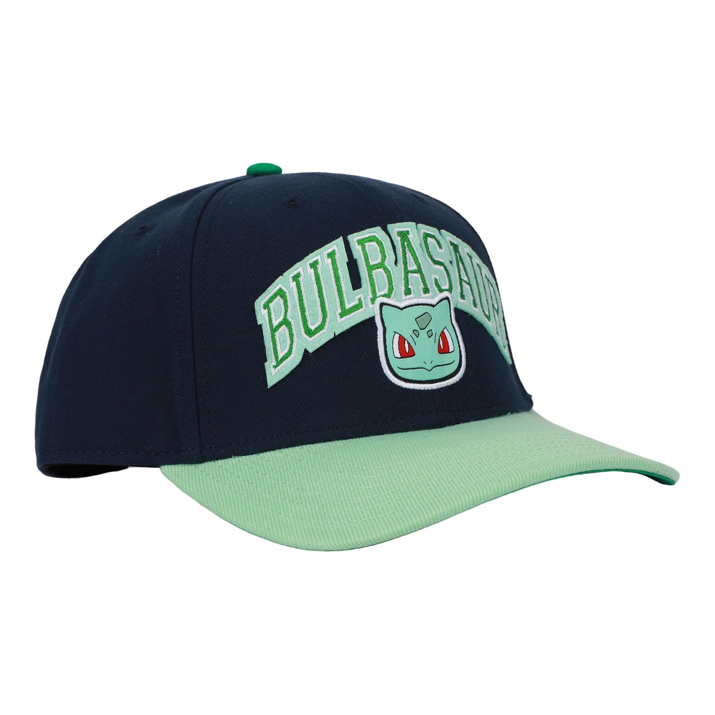 Pokémon Bulbasaur 001 Blue Brim Snapback Hat