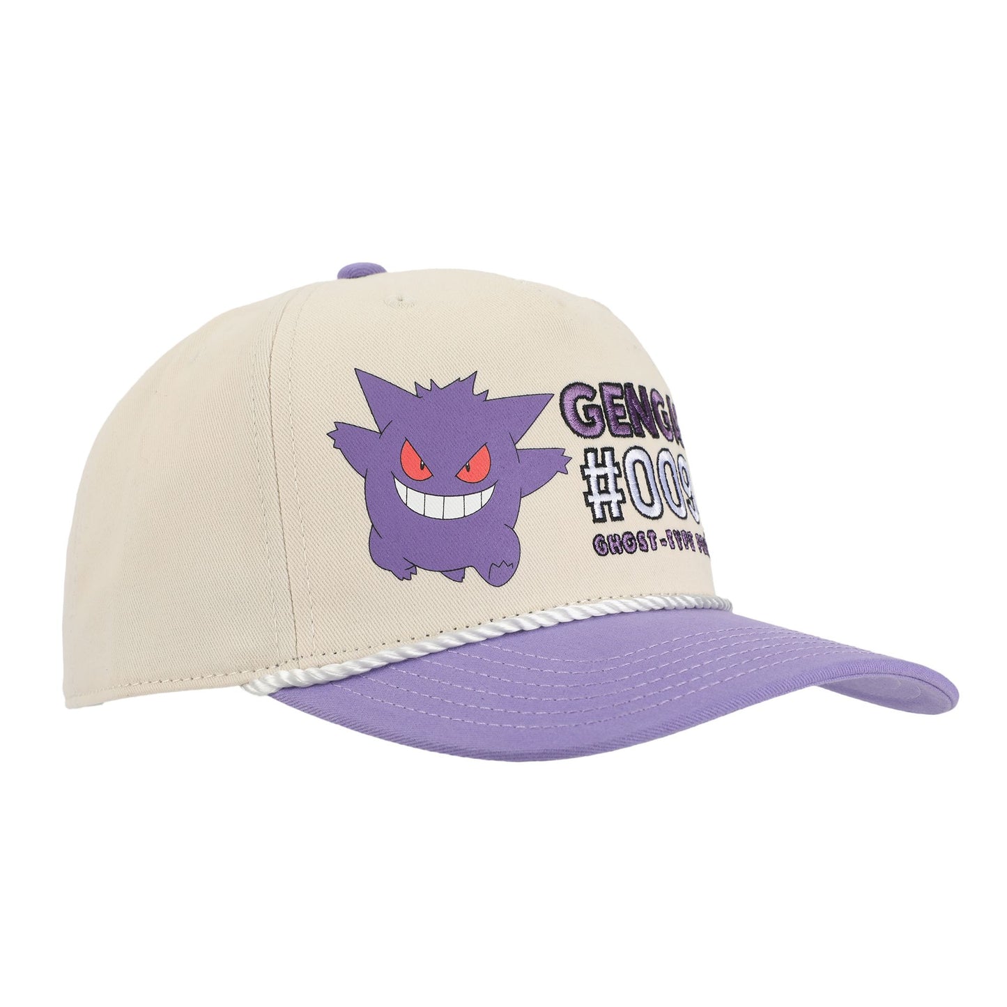 POKEMON - Gengar #0094 Grandpa Rope Hat Snapback