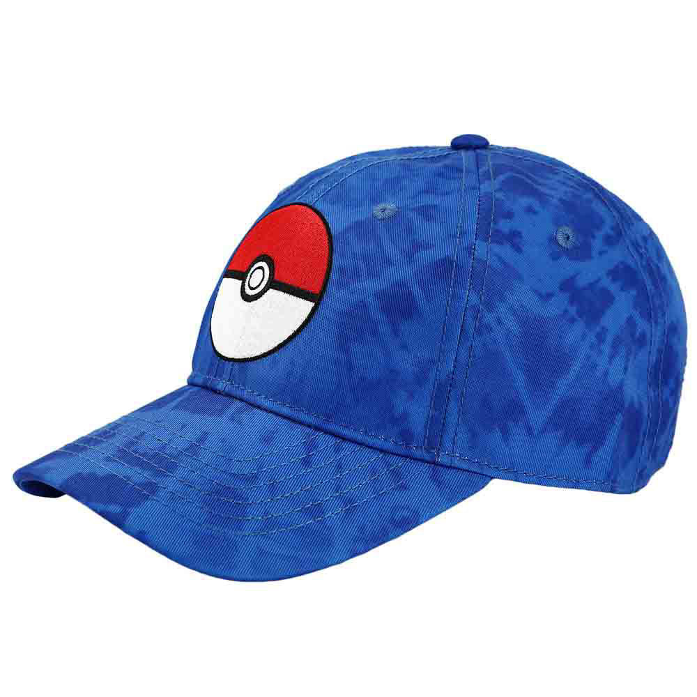 POKÉMON - Pokeball Blue Tie Die Adjustable Hat