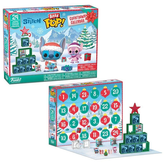 Bitty Pop Disney Stitch Holiday Countdown Calendar