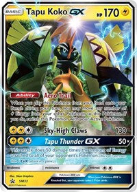 Tapu Koko GX - SM