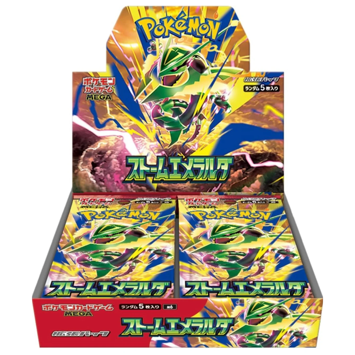 Pokemon M6 Storm Esmeralda Booster Box - 1 Box
