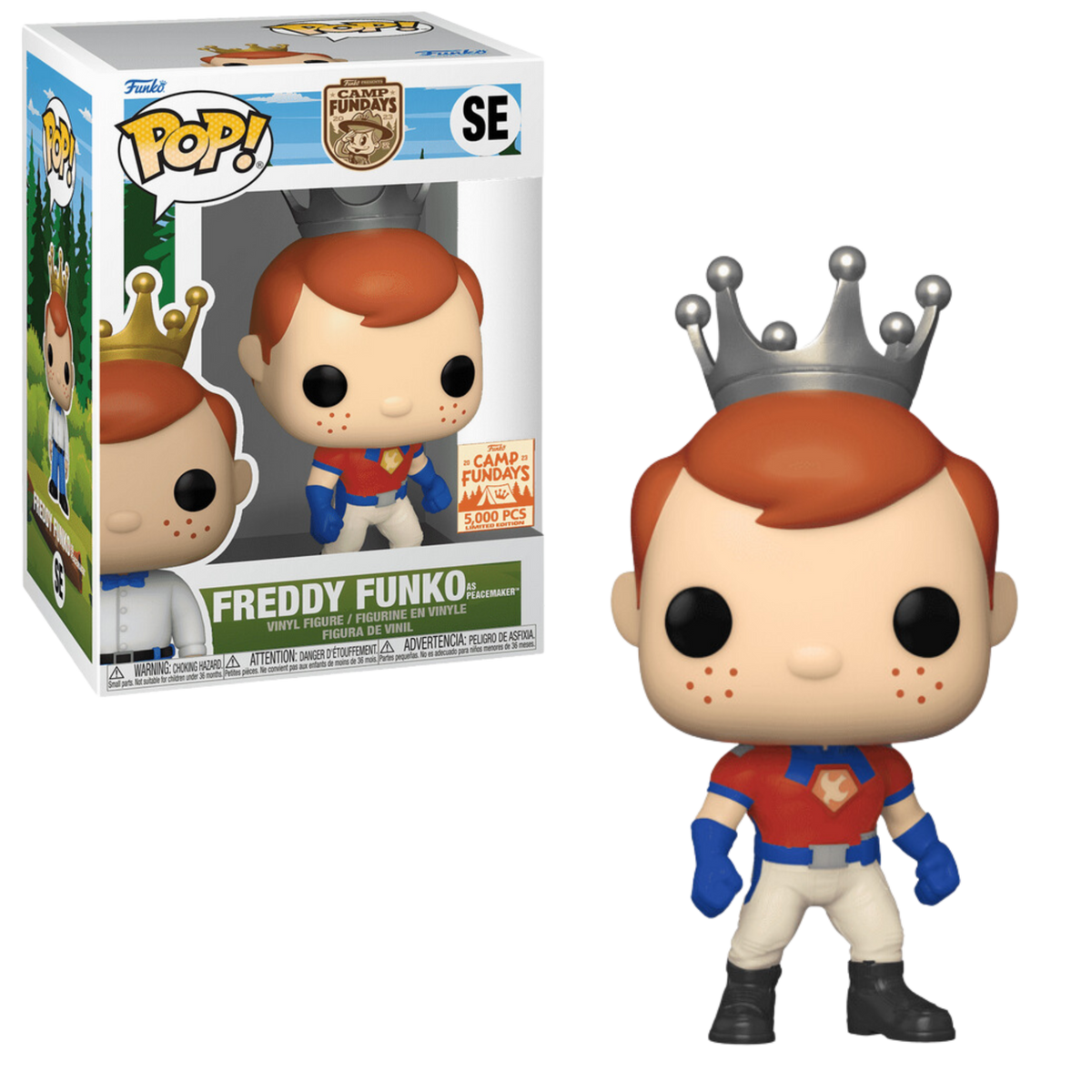 Funko Pop Camp Fundays Freddy Funko as Peacemaker SE 5000 PCS