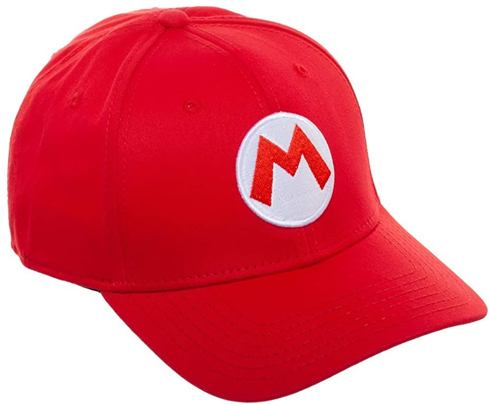 NINTENDO - Super Mario Spandex Acrylic Red Flex Cap