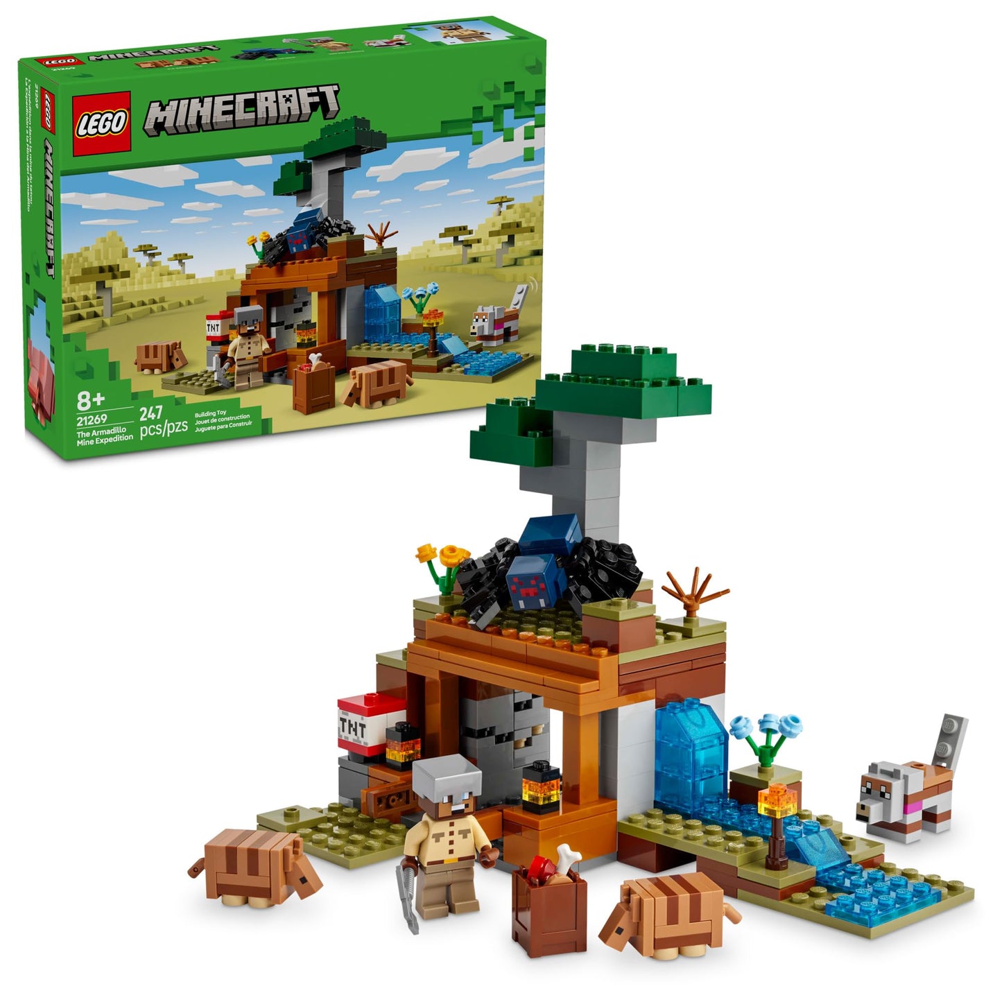 Lego 21269 MInecraft The Armadillo Mine Expedition