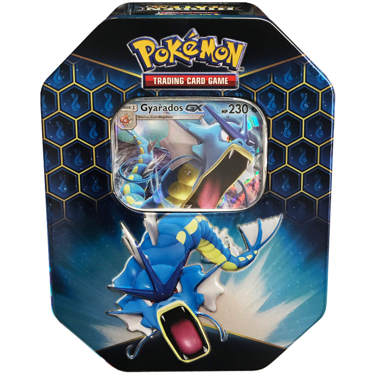 Pokemon SM11.5 Hidden Fates Gx Tin - Gyarados