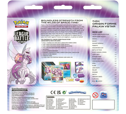 Pokemon TCG: League Battle Deck - Origin Forme Palkia VStar
