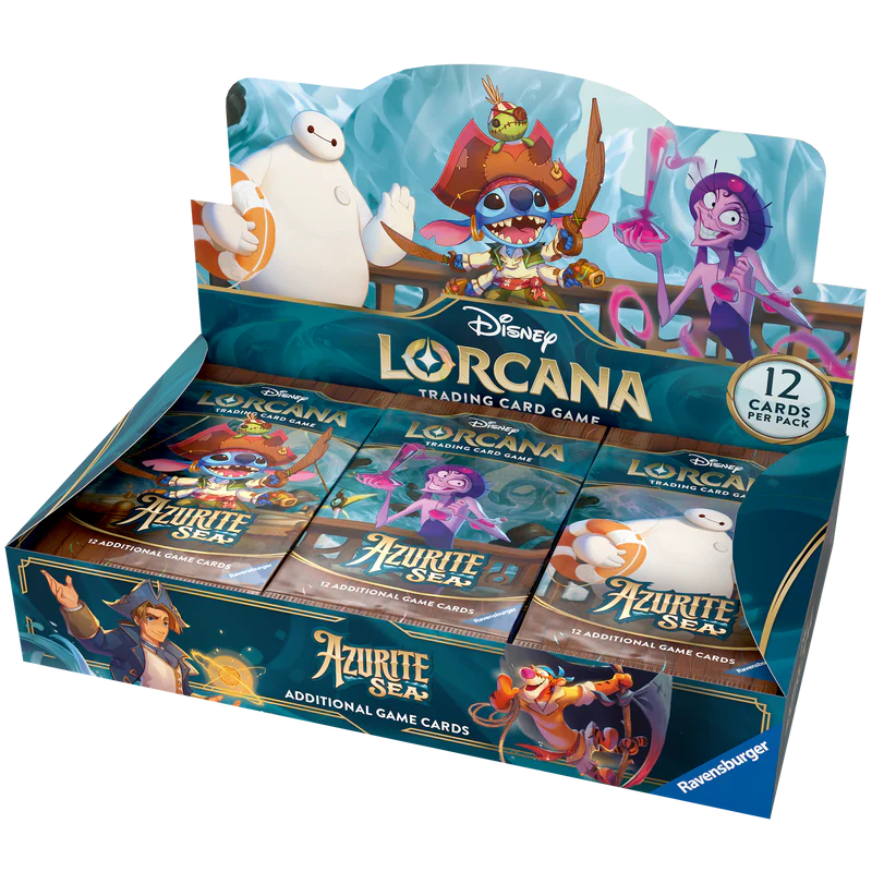 Disney Lorcana TCG: Azurite Sea Booster Box