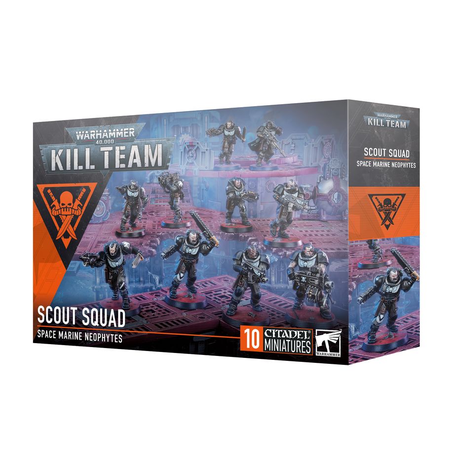 Games Workshop Warhammer 40K Kill Team Scout Squad Space Marine Neophytes